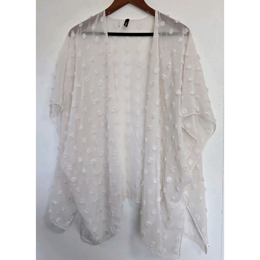 Torrid Kimono Womens Plus 20 Whimsical Sheer Feminine Boho Beachy Top Resort